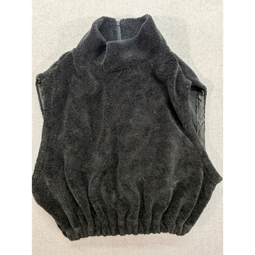 Vintage Saks Fifth Avenue Women Pullover Vest Sleeveless Black Size Small Union